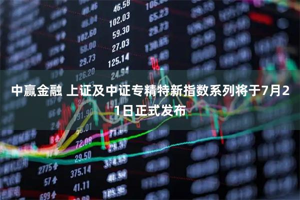 中赢金融 上证及中证专精特新指数系列将于7月21日正式发布